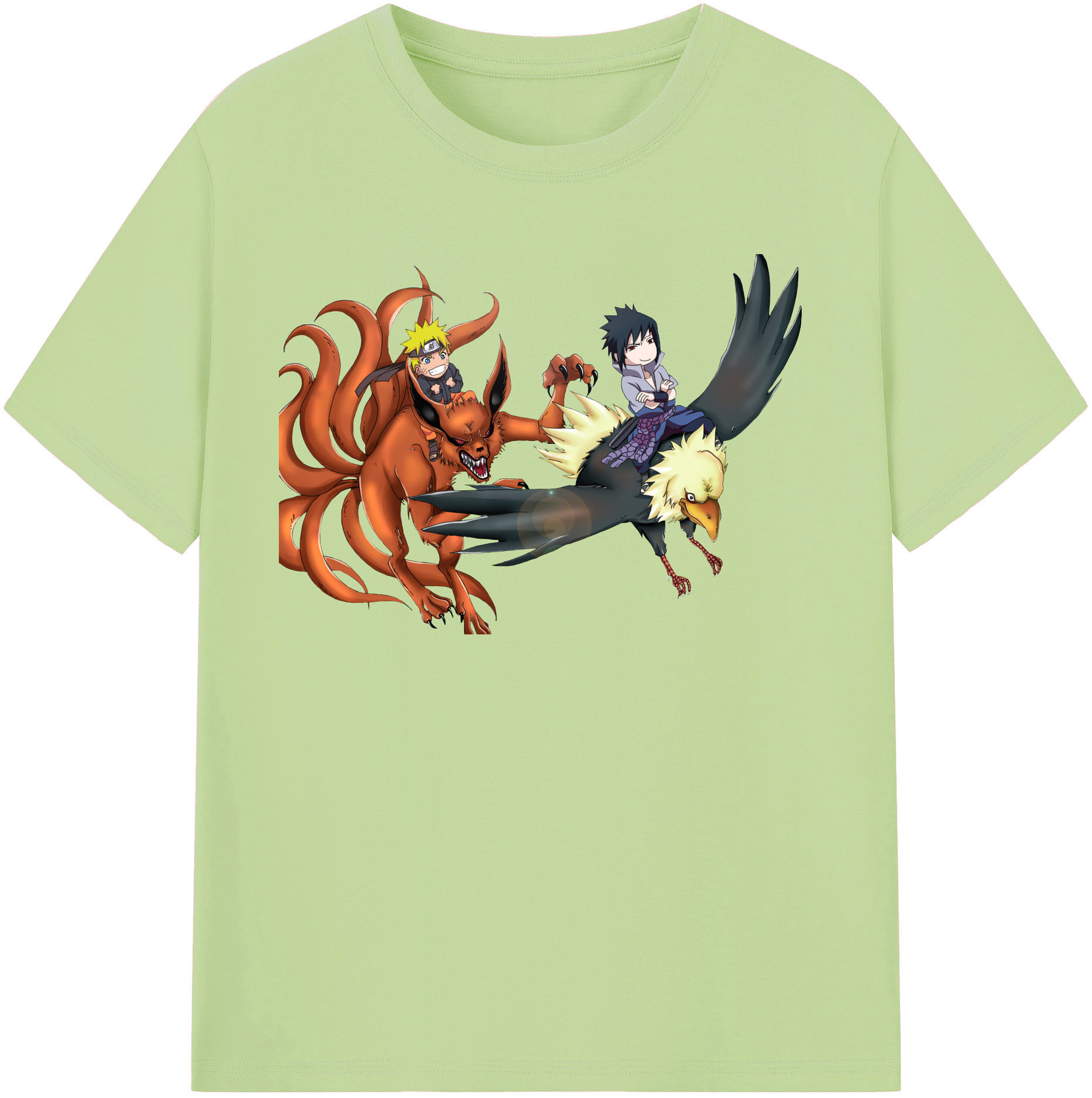 （画像用） NARUTO -ナルト- うずまき ナルト Uzumaki Naruto 綿100％半袖Tシャツ（フロントプリント）